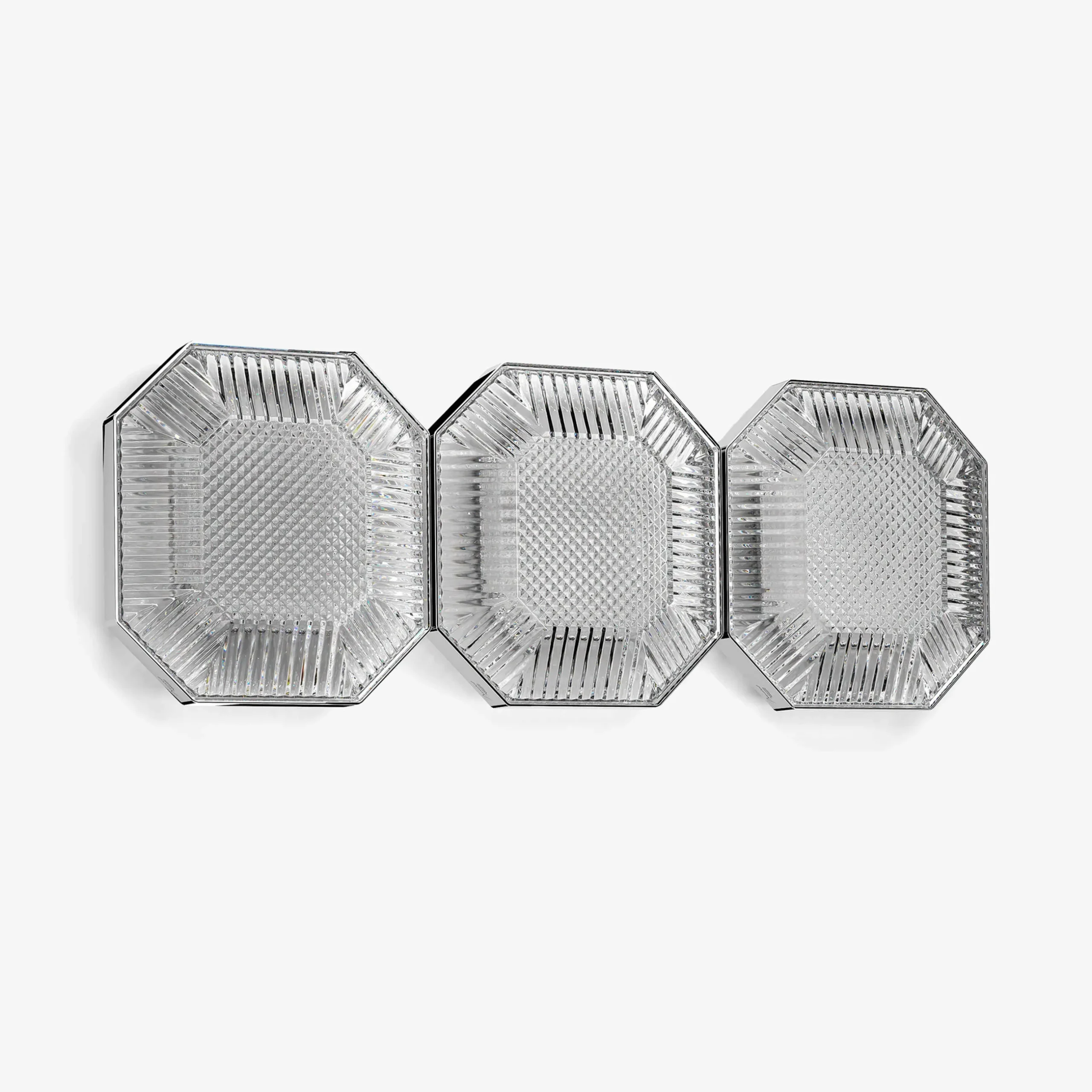 Appliques-Baccarat Applique Octogone (3L)