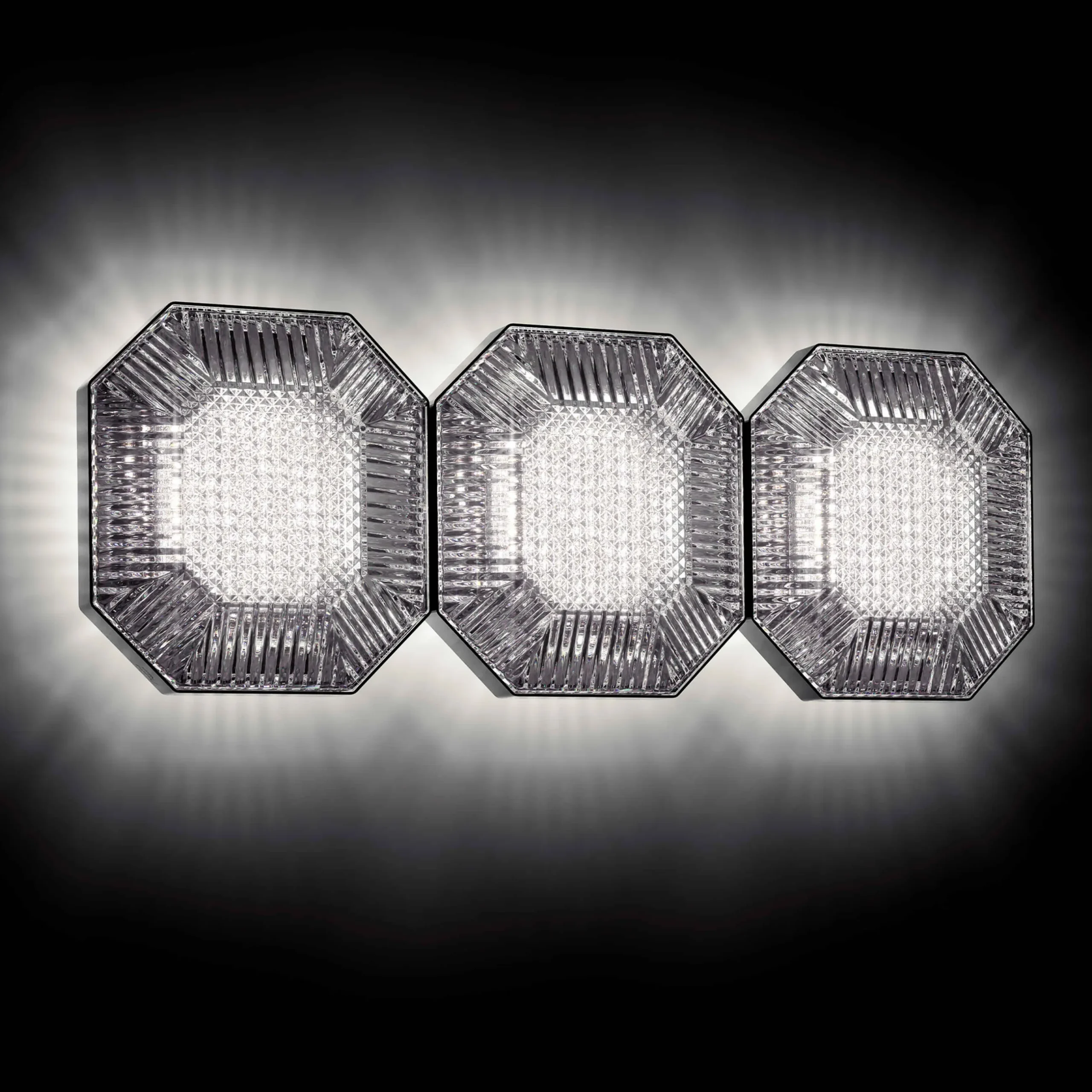 Appliques-Baccarat Applique Octogone (3L)
