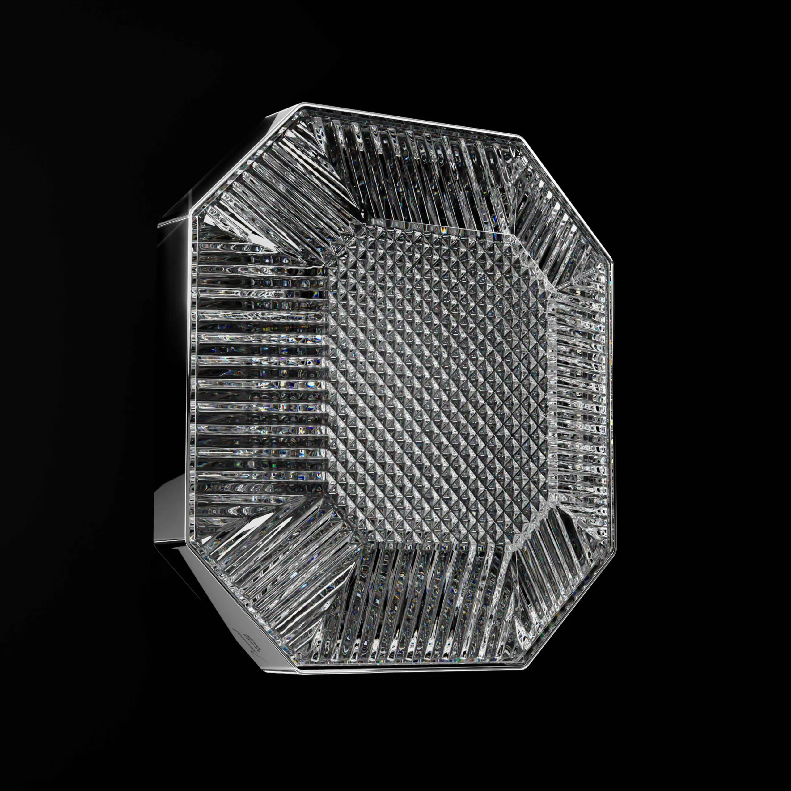 Appliques-Baccarat Applique Octogone (1L)