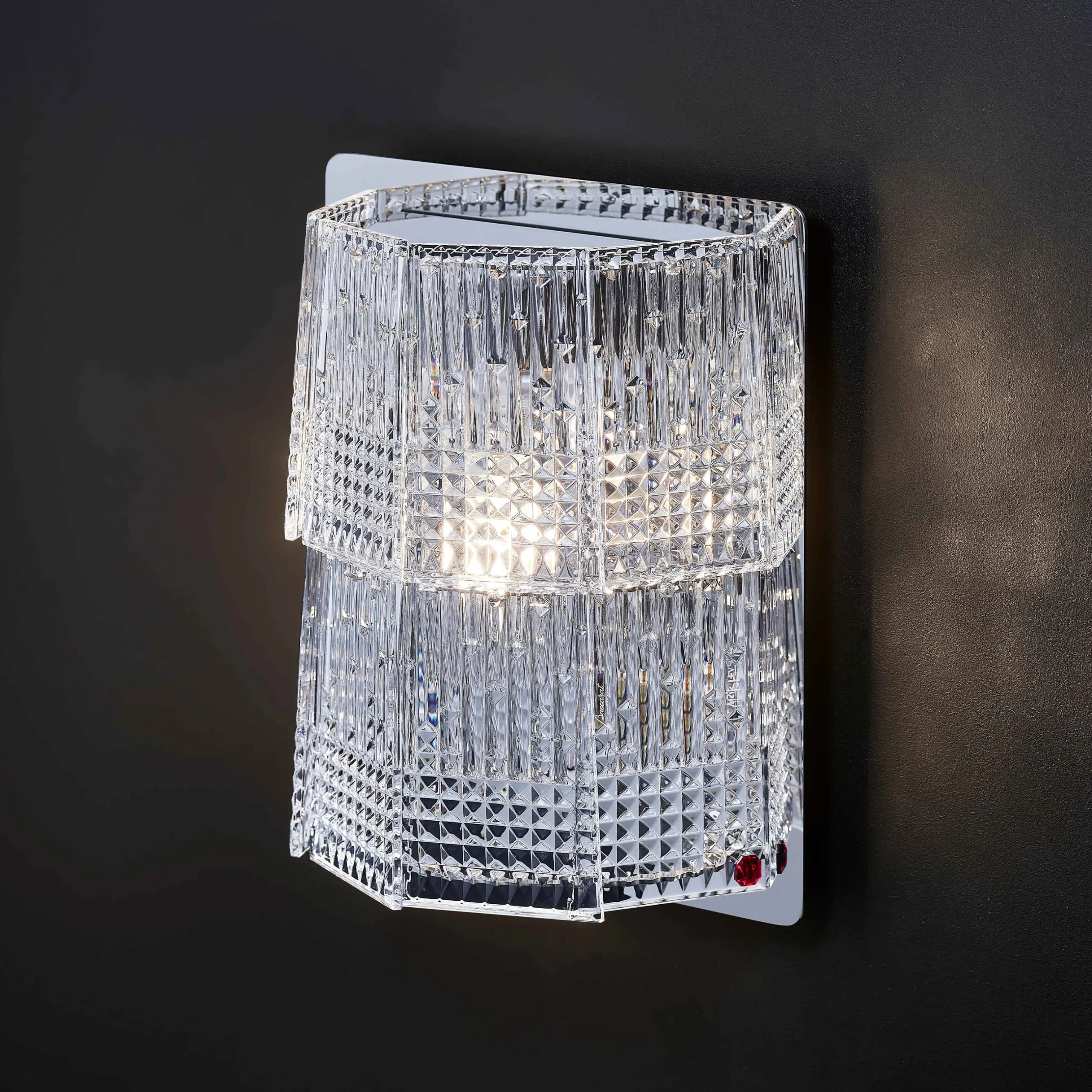 Appliques-Baccarat Applique Tuile de Cristal Piccadilly (1L)