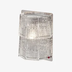 Appliques-Baccarat Applique Tuile de Cristal Piccadilly (1L)