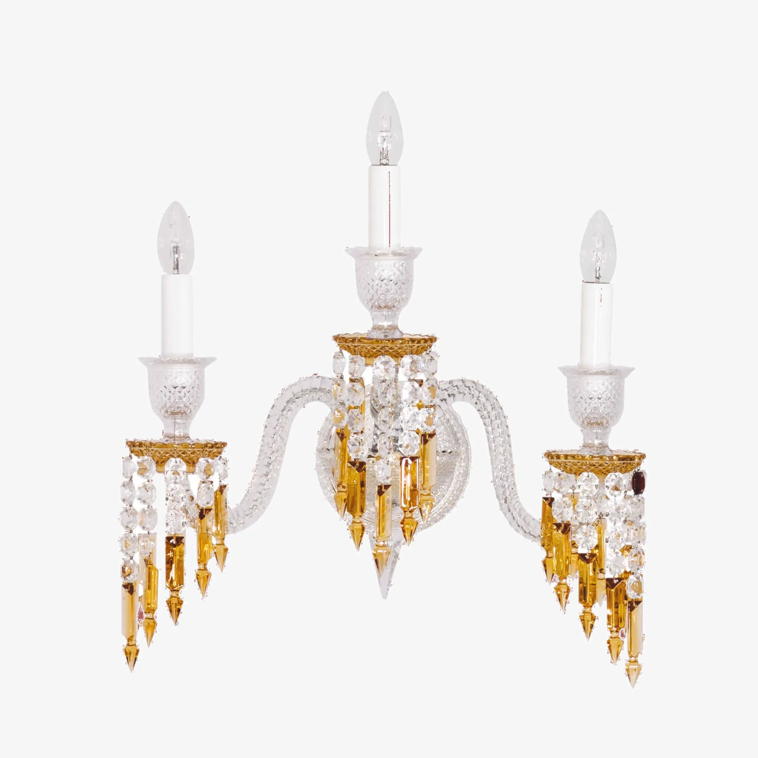 Appliques-Baccarat Applique Zénith Charleston (3L)