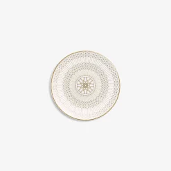 Assiettes-Baccarat Assiette à Pain Arcadia Or et Platine