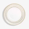 Assiettes-Baccarat Assiettes Creuses Arcadia Or et Platine x2
