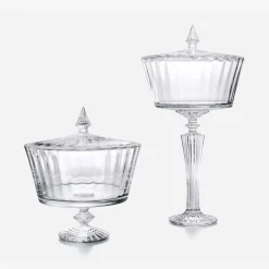 Accessoires-Baccarat Bonbonnière Basse Mille Nuits
