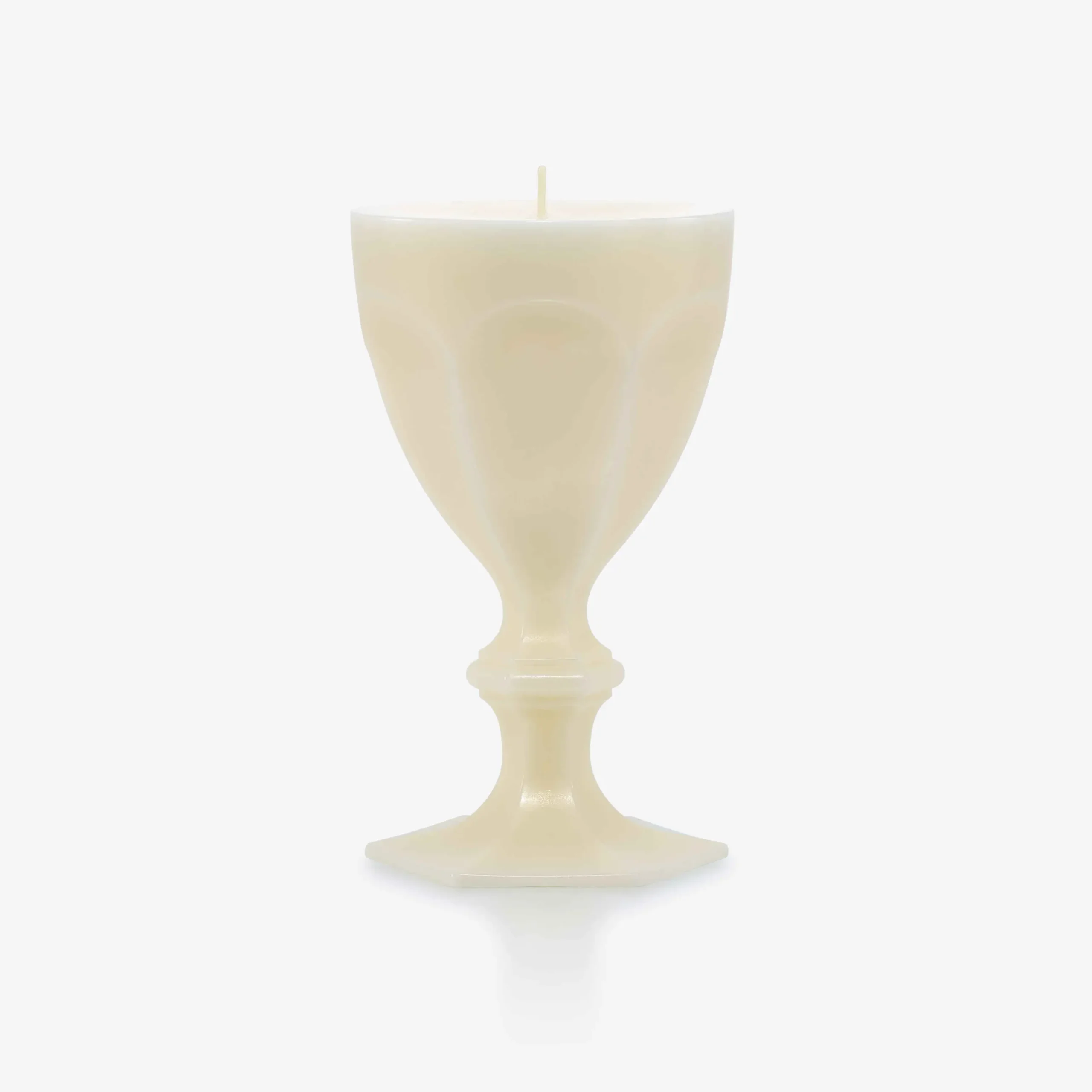 Bougies-Baccarat Bougie Verre Harcourt Ivoire