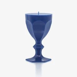 Bougies-Baccarat Bougie Verre Harcourt Bleu