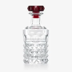 Carafes Et Flacons-Baccarat Carafe à Whisky Louxor Clair et rouge