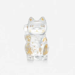 Figurines-Baccarat Figurine Chat Maneki Neko S