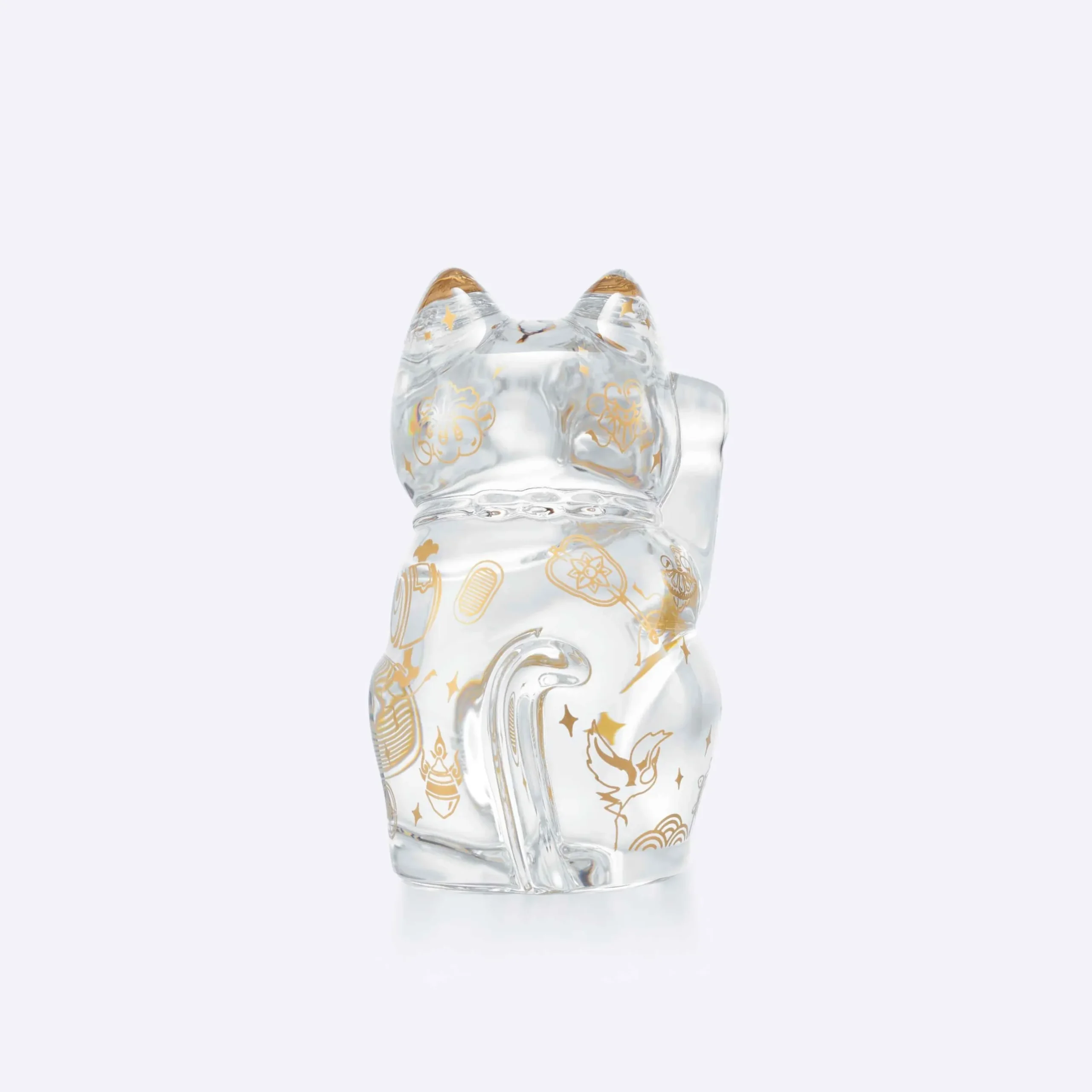 Figurines-Baccarat Figurine Chat Maneki Neko S