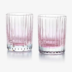 Chopes Et Gobelets-Baccarat Gobelets Harmonie Colors of Joy Pastel Rose