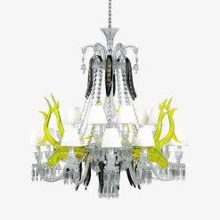 Lustres-Baccarat Lustre Étrange Zénith Cerfs (15L)
