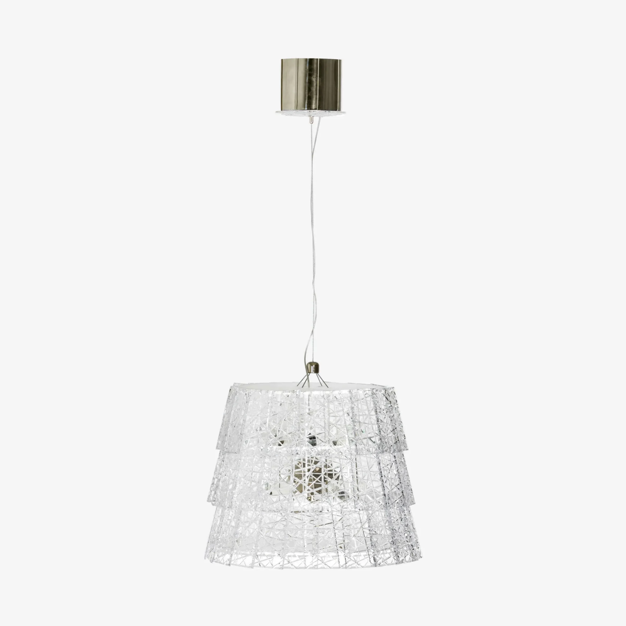 Lustres-Baccarat Lustre Tuile de Cristal Frozen S