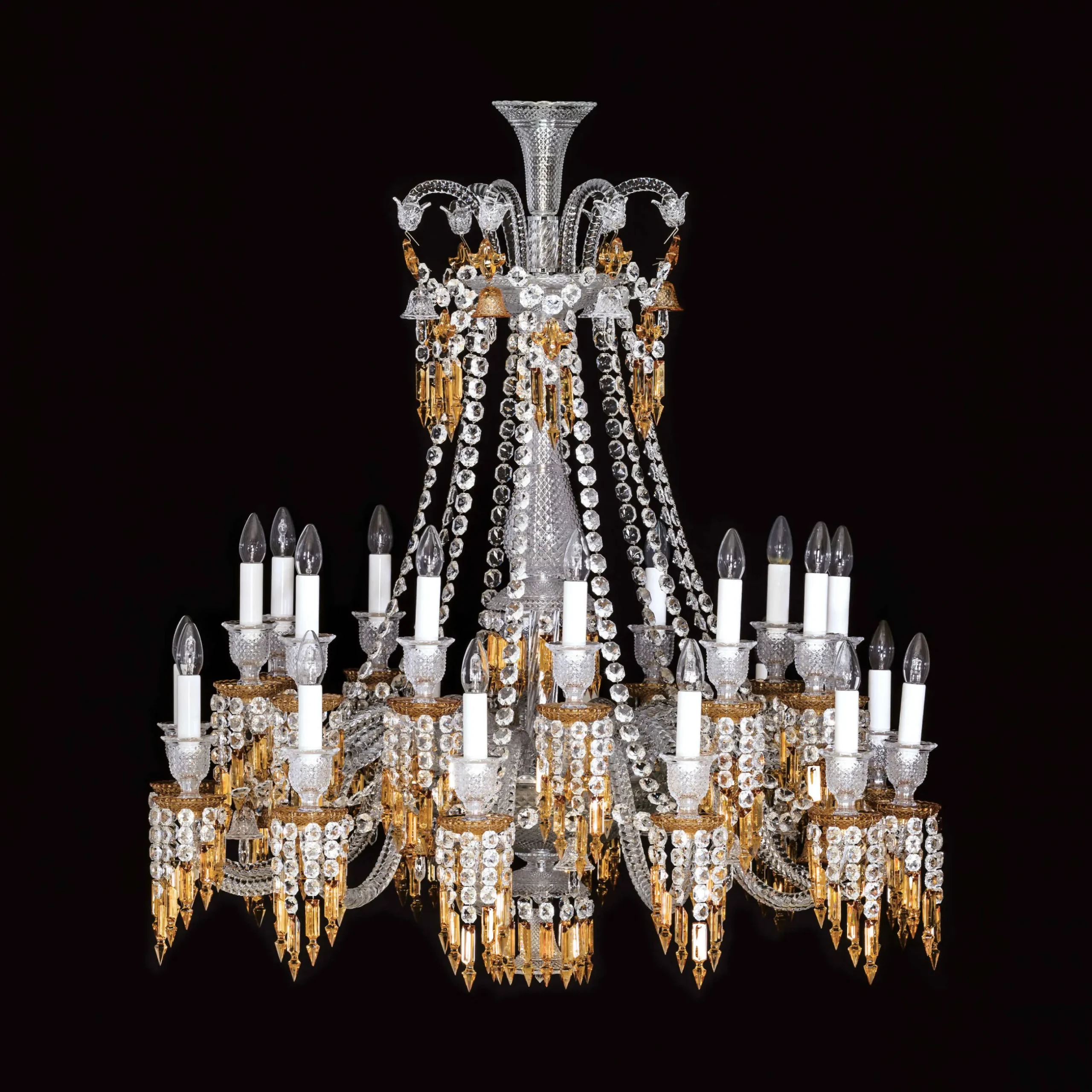 Lustres-Baccarat Lustre Zénith Charleston Court (24L)