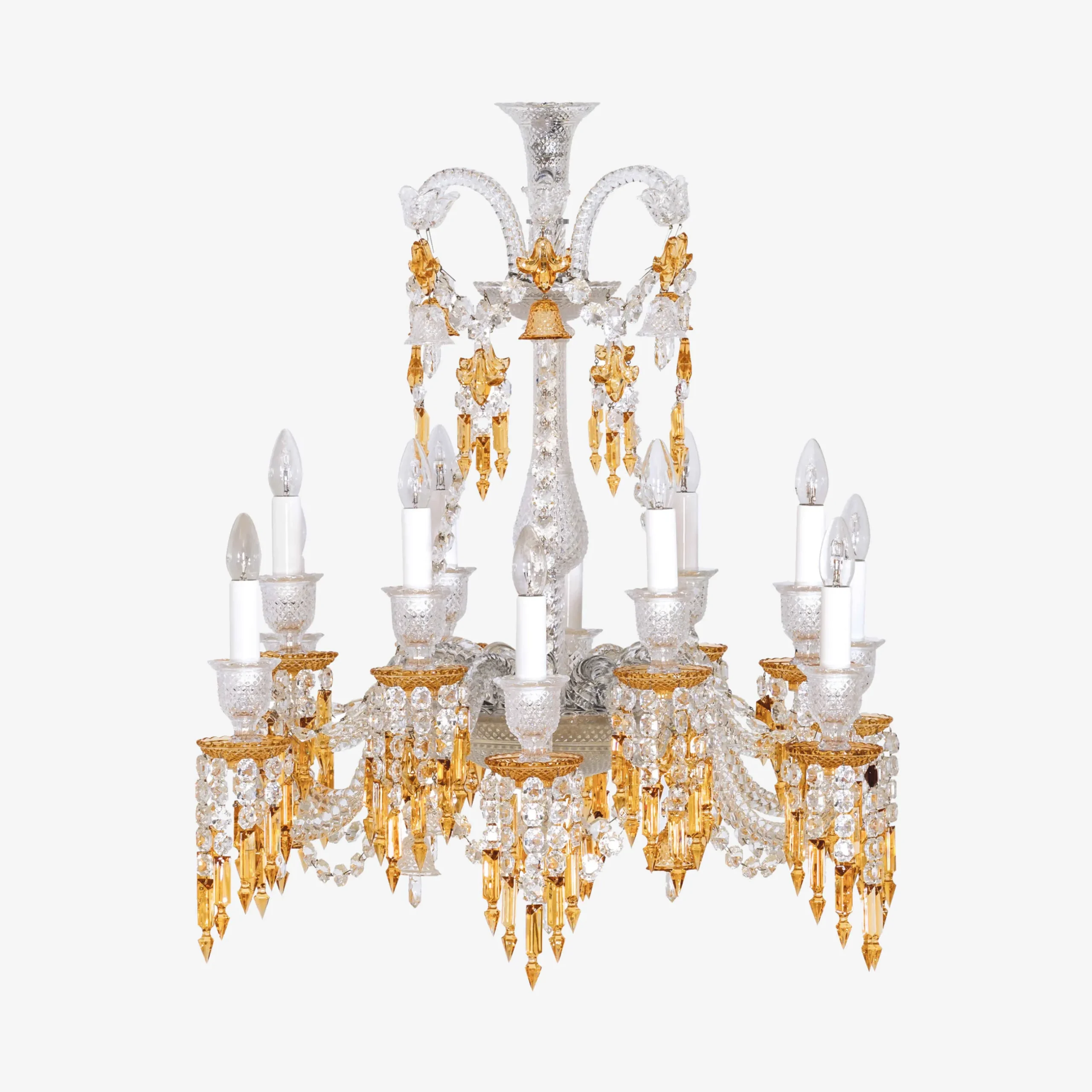Lustres-Baccarat Lustre Zénith Charleston Court (12L)