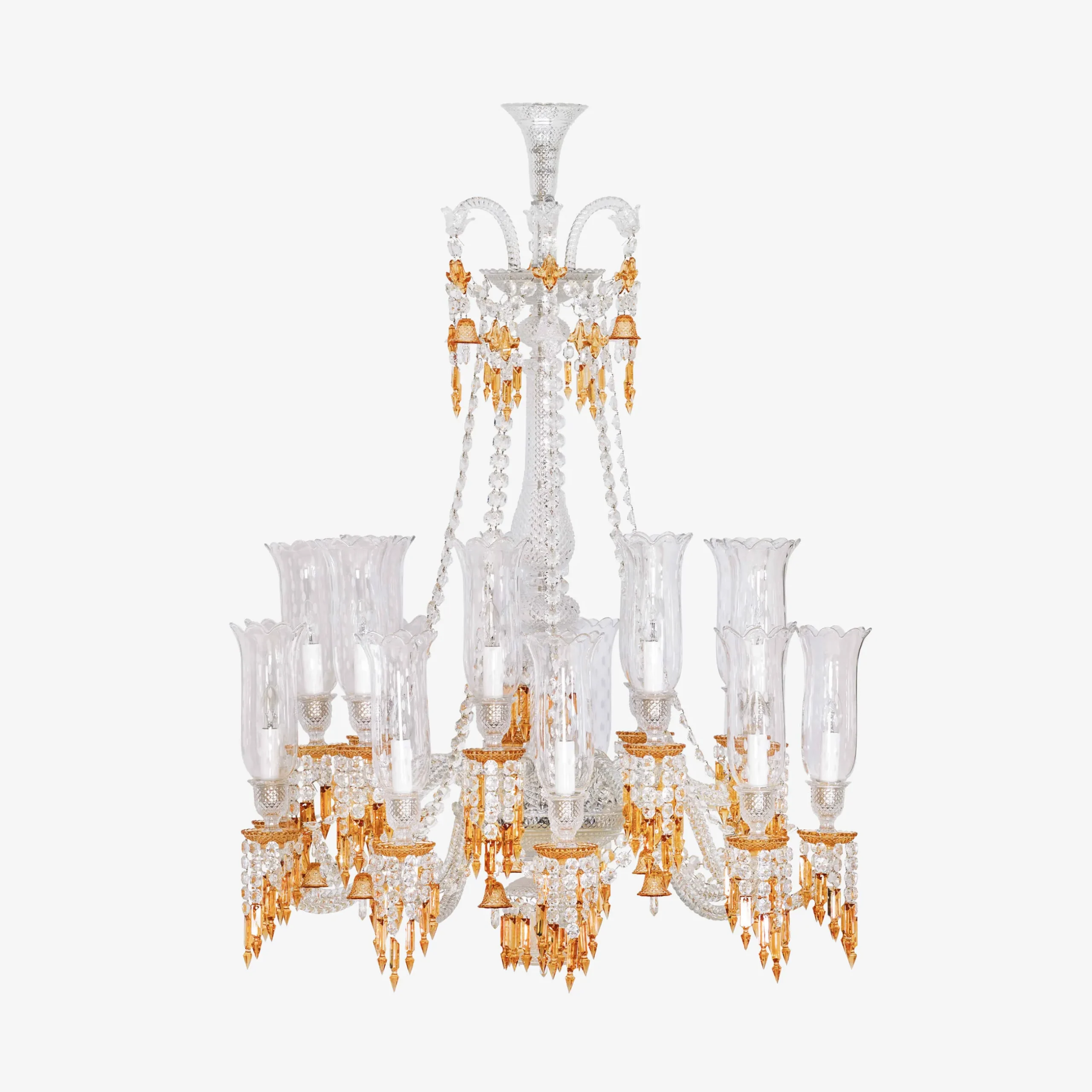 Lustres-Baccarat Lustre Zénith Charleston Long (18L)