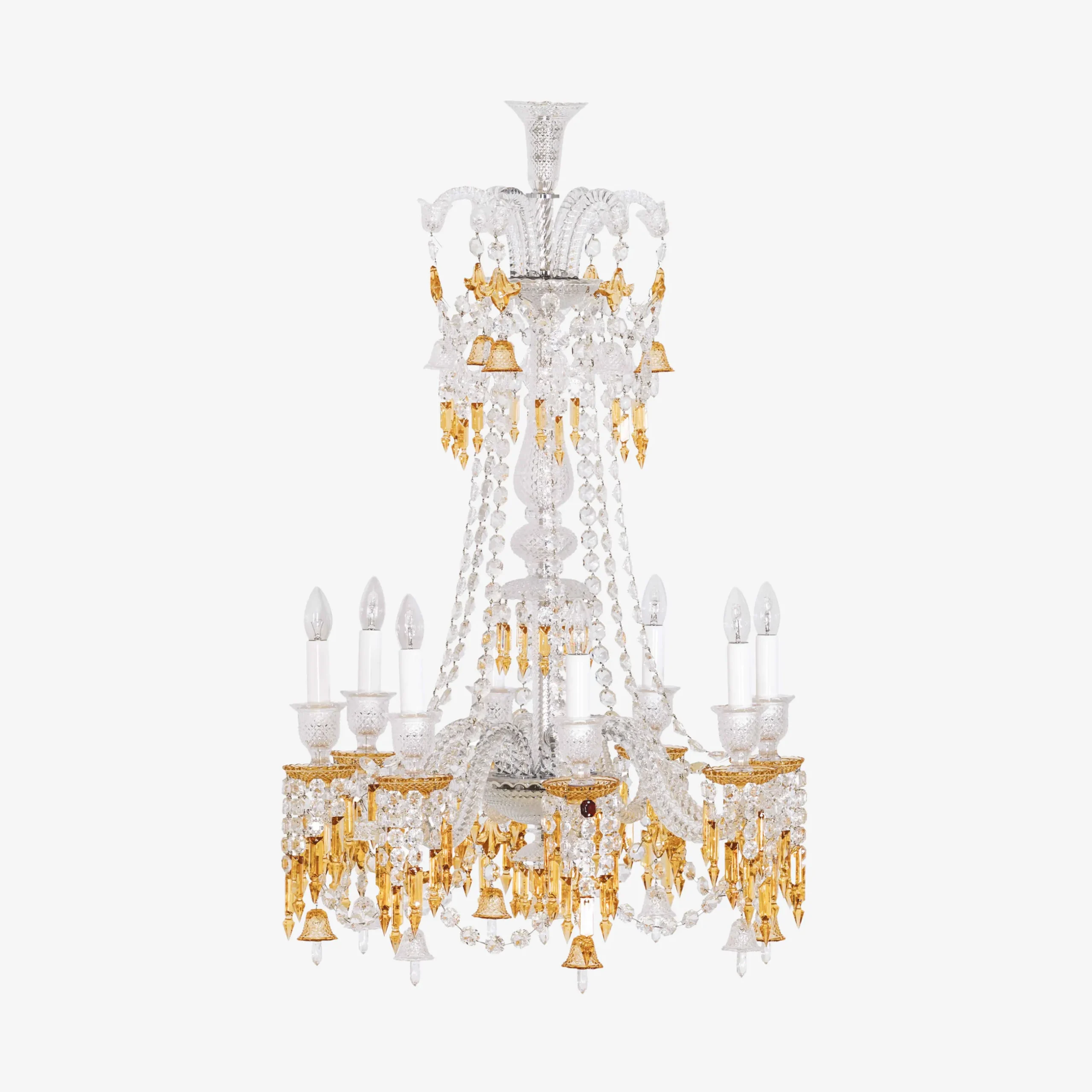 Lustres-Baccarat Lustre Zénith Charleston Long (8L)