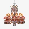 Lustres-Baccarat Lustre Zénith Faunacrystopolis Rose & Champagne (24L)