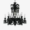 Lustres-Baccarat Lustre Zénith Noir (12L)