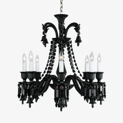 Lustres-Baccarat Lustre Zénith Noir (18L)