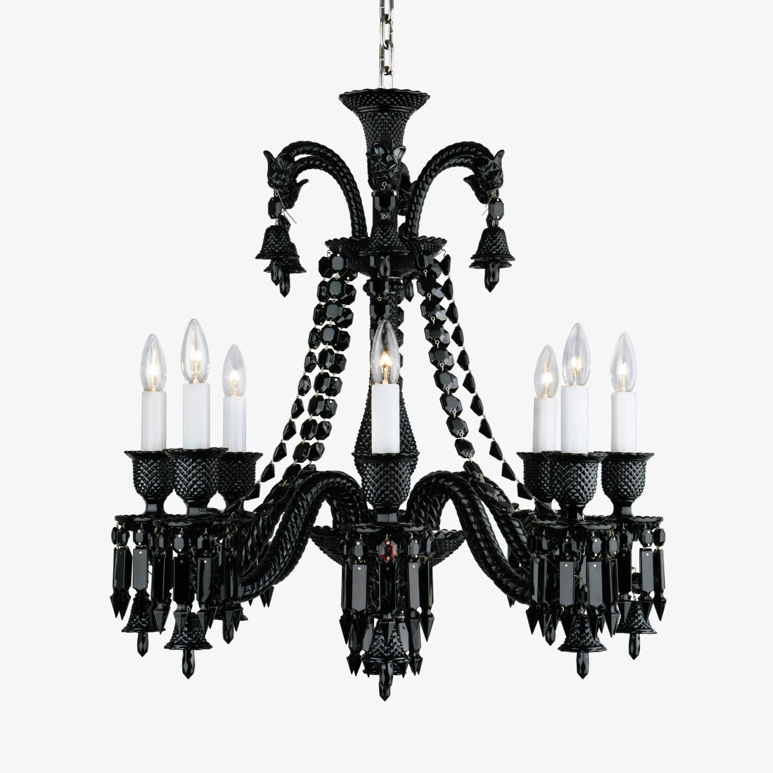 Lustres-Baccarat Lustre Zénith Noir (18L)