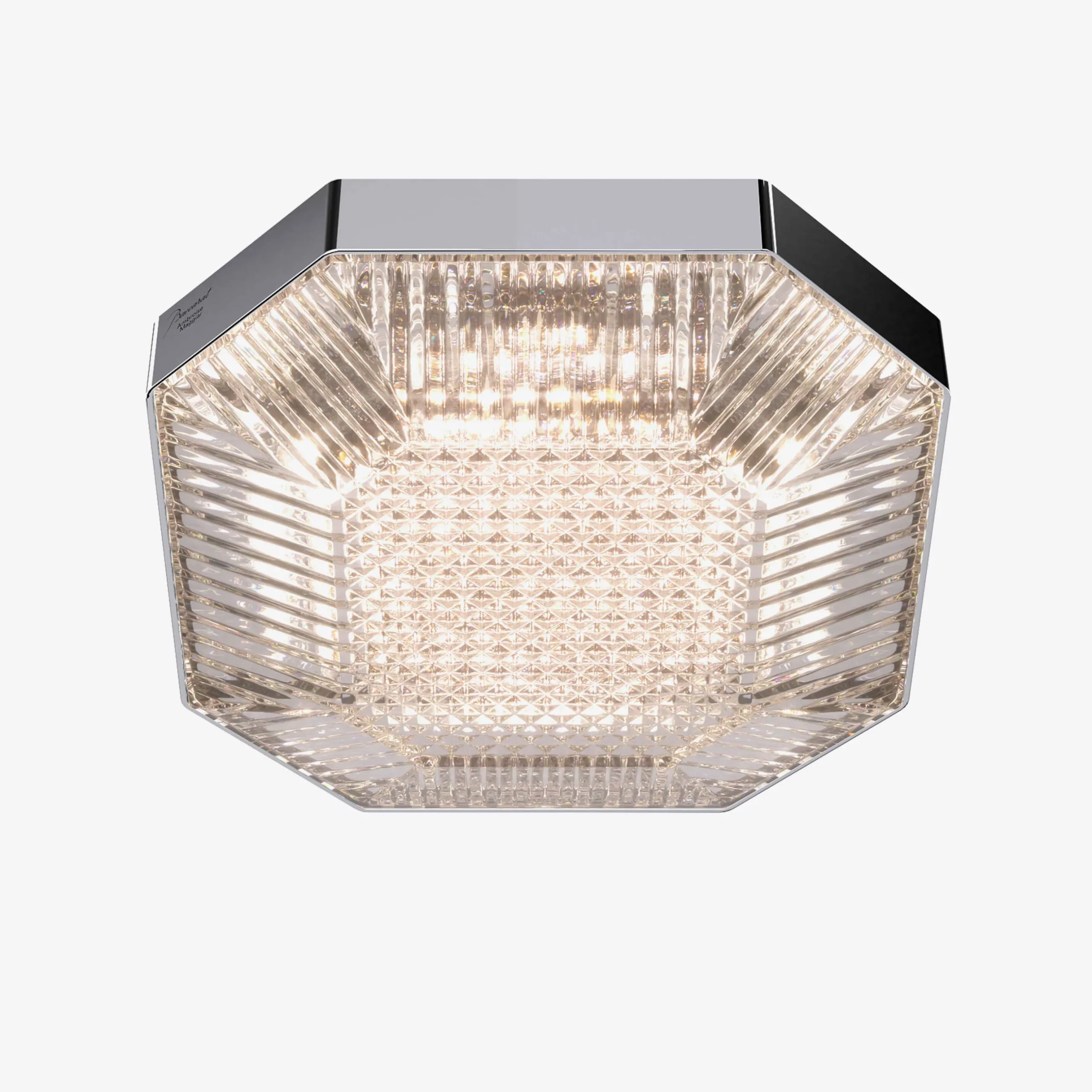Suspensions Et Plafonniers-Baccarat Plafonnier Octogone (1L)