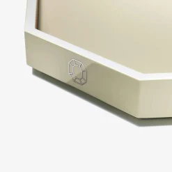 Plateaux Et Dessous De Verre-Baccarat Plateau Octogone L Ivoire