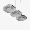 Suspensions Et Plafonniers-Baccarat Suspension Octogone (3L)