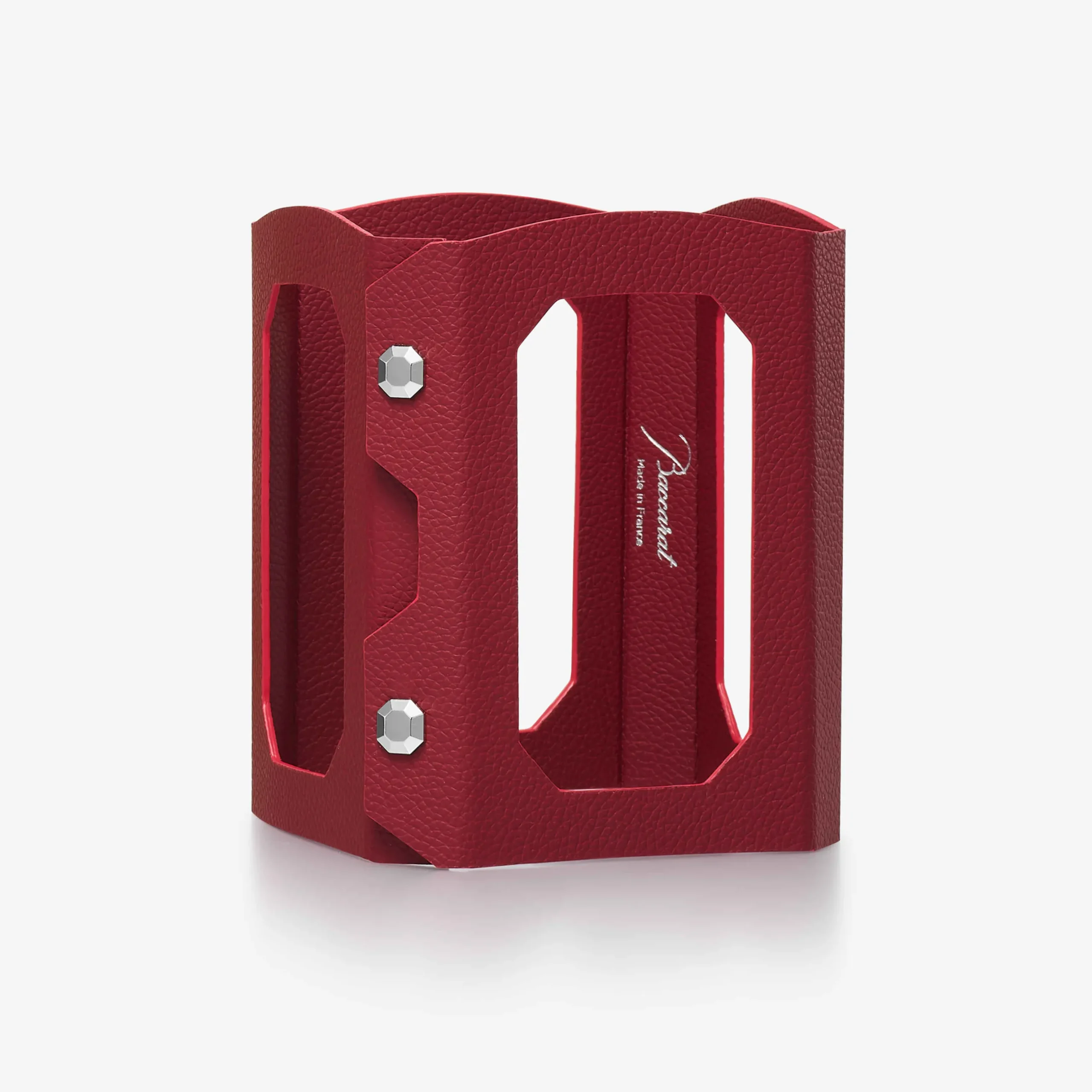 Accessoires|Carafes Et Flacons-Baccarat Étui À Carafe Octogone Rouge